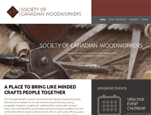 Tablet Screenshot of canadian-woodworker.com